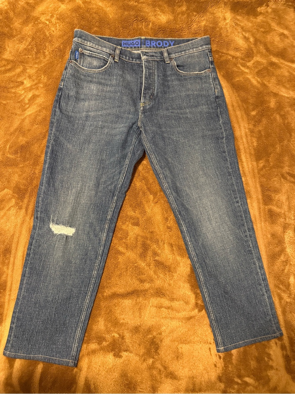 Hugo Boss Brody Relaxed Blue Denim Jeans